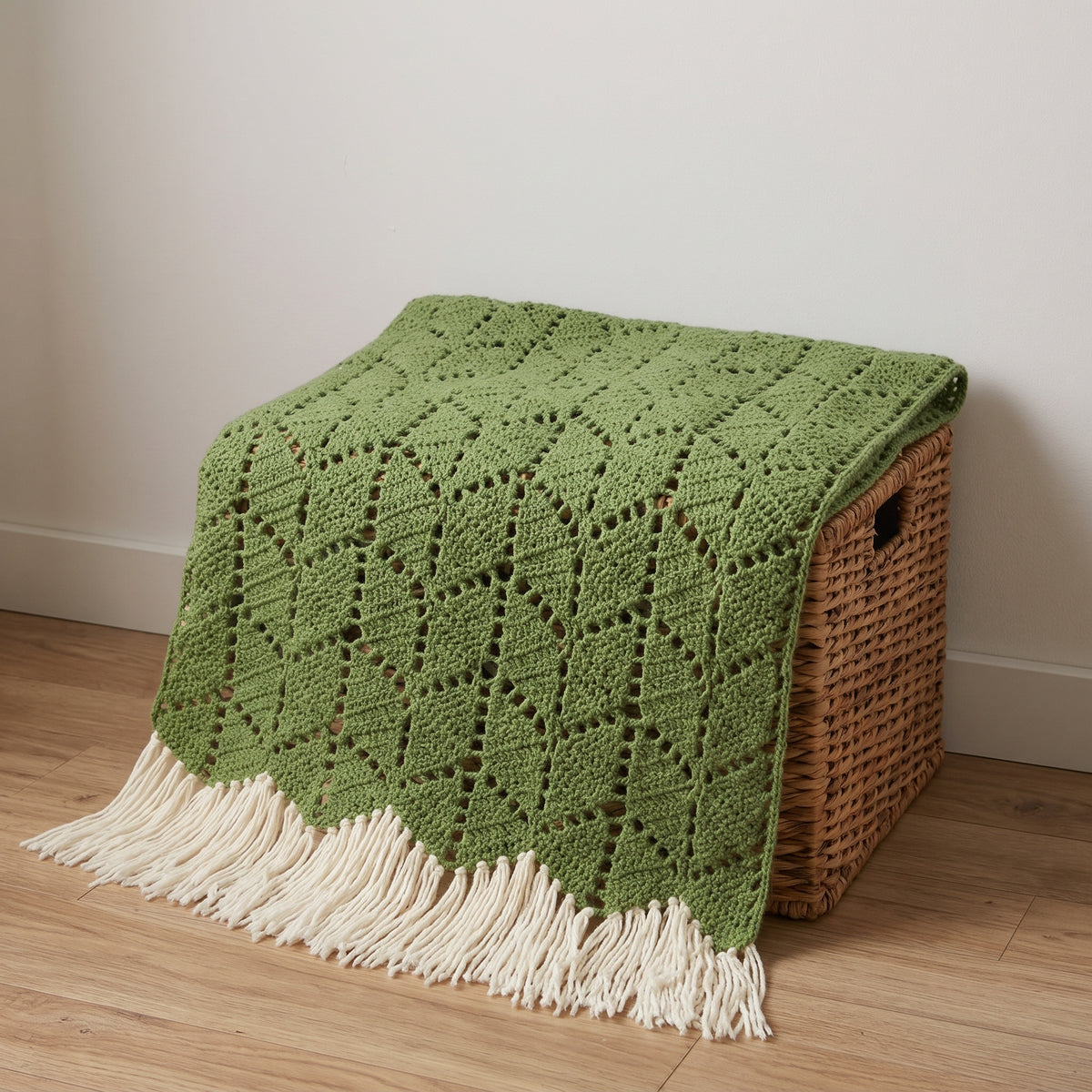 Ivy Chevron Crochet Blanket Pattern - Crochety Pattern