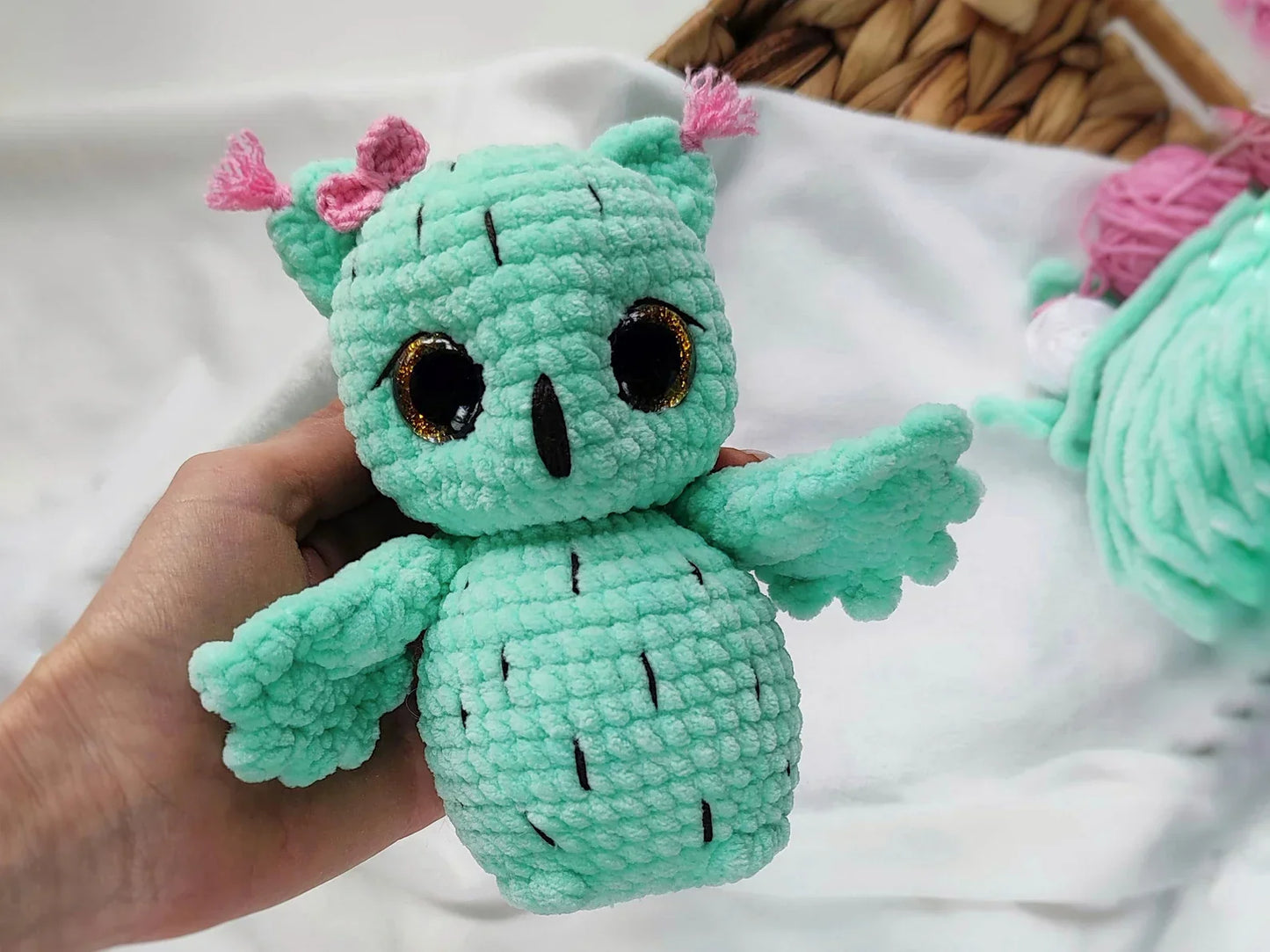 Owl Snowy Amigurumi CROCHET PATTERN - Crochety