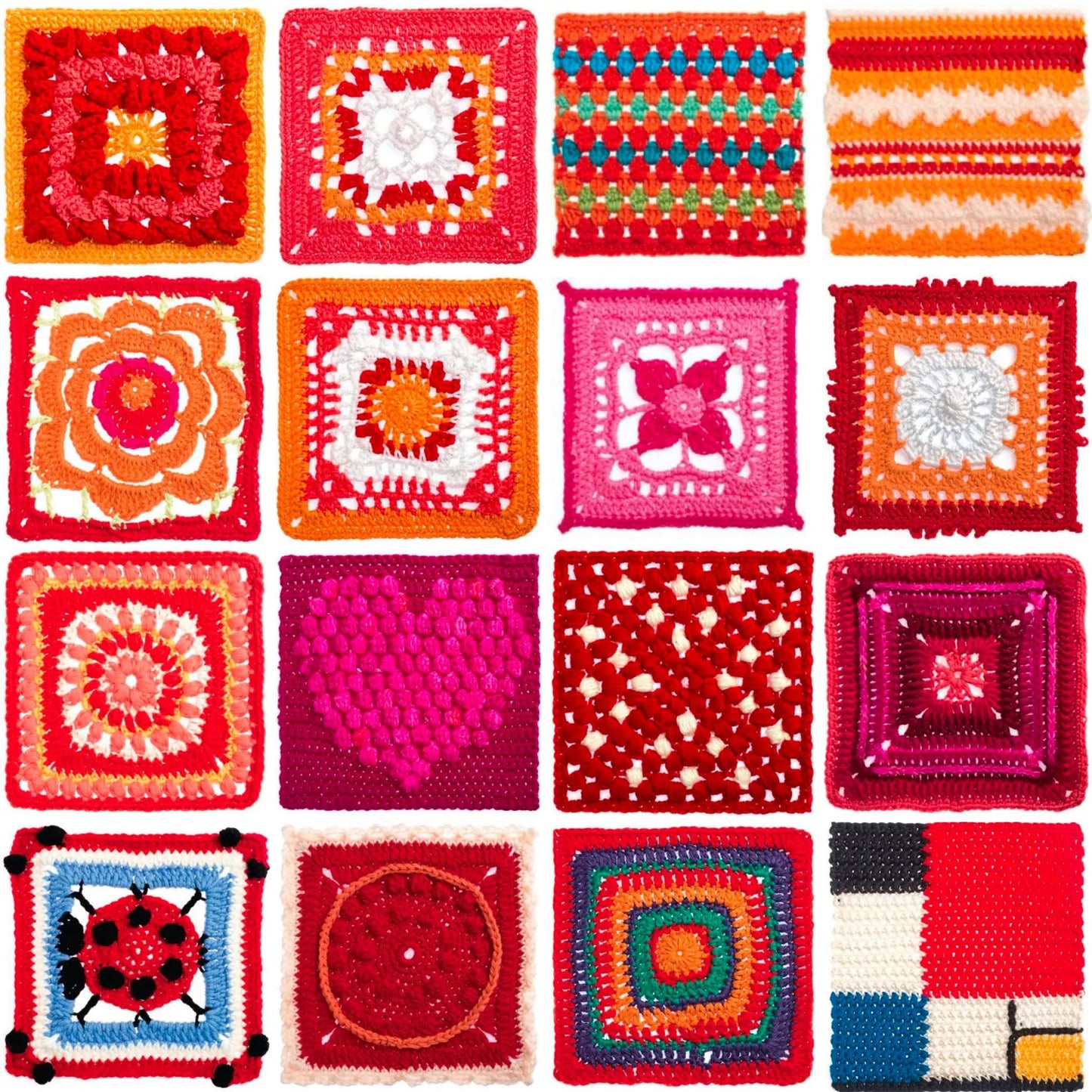 900+ Granny Square Crochet Patterns - Crochety