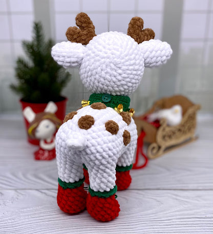 Amigurumi Rudolph The Red Nose Crochet Pattern - Crochety