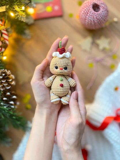 5 in 1 Set Crochet Pattern Toys Christmas Tree Decorations - Crochety