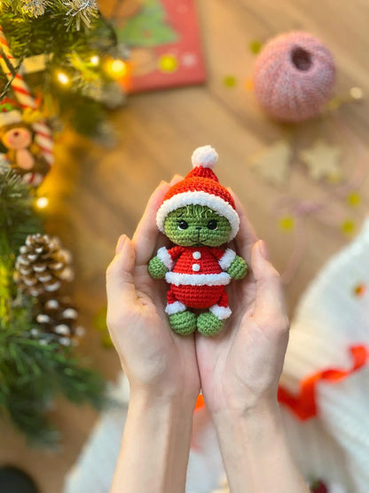 5 in 1 Set Crochet Pattern Toys Christmas Tree Decorations - Crochety