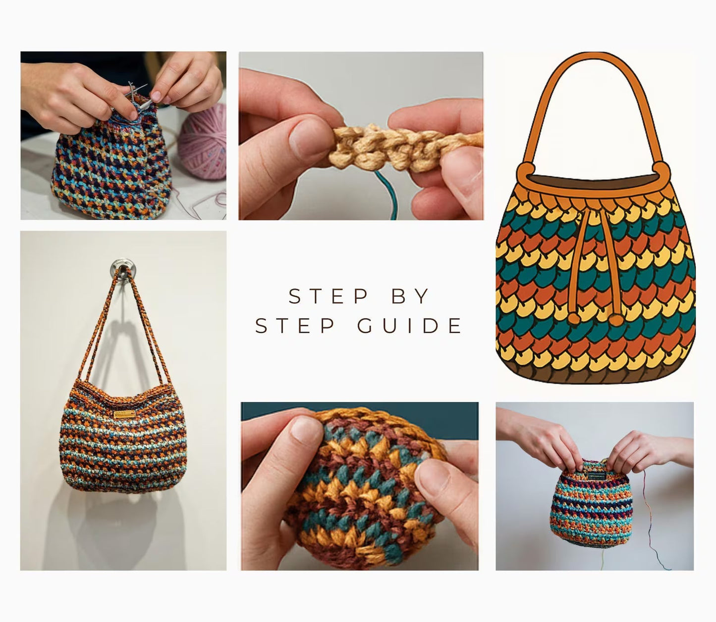 100 Luxury Crochet Handbag Patterns - Crochety
