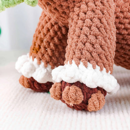Christmas Amigurumi Gingerbread Dragon Crochet Pattern - Crochety