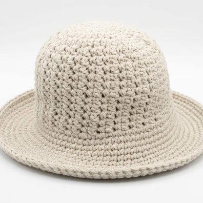 Bucket Sun Hat Crochet Pattern Baby Toddler Child Adult - Crochety