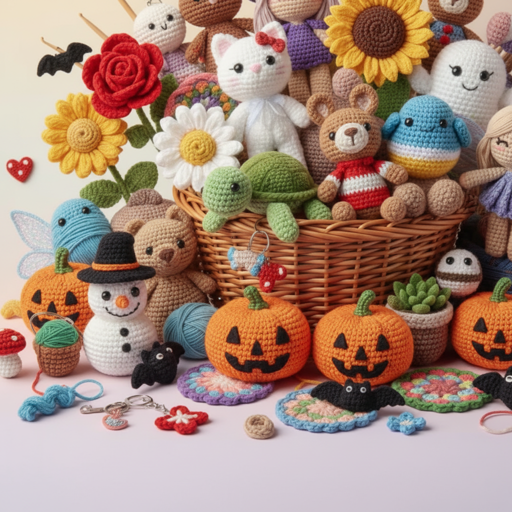 1100+ Amigurumi Crochet Pattern Bundle All in One Cute Animals.. - Crochety