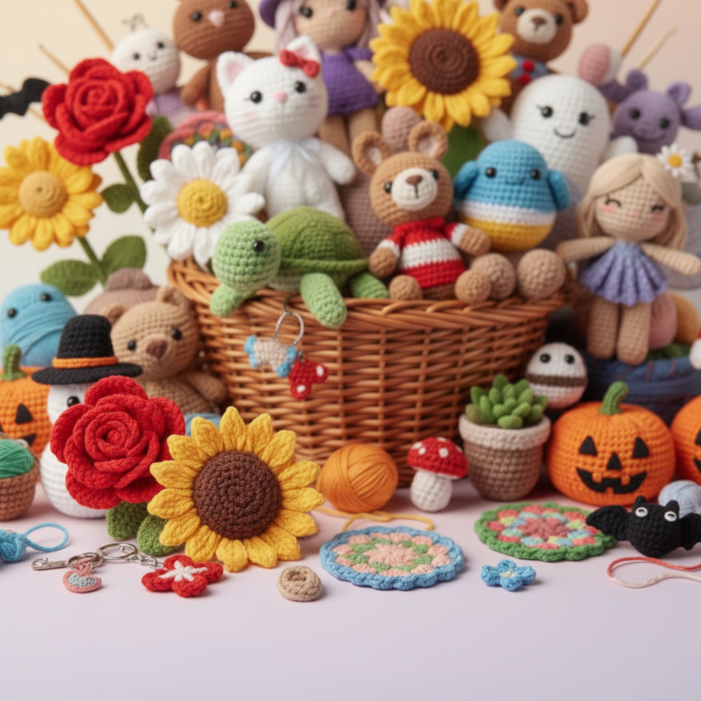 1100+ Amigurumi Crochet Pattern Bundle All in One Cute Animals.. - Crochety