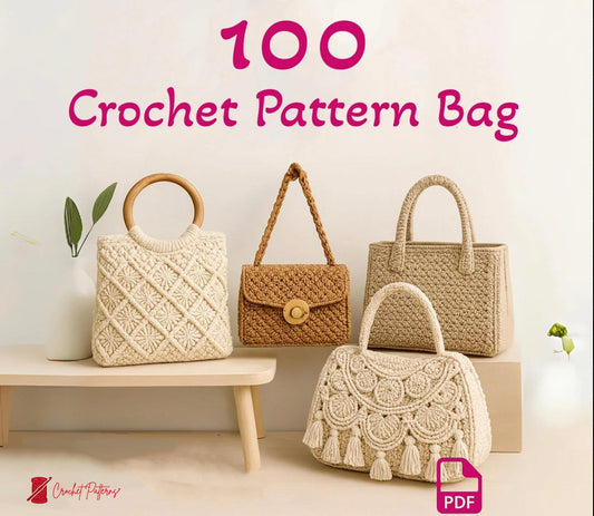 100 Luxury Crochet Handbag Patterns - Crochety