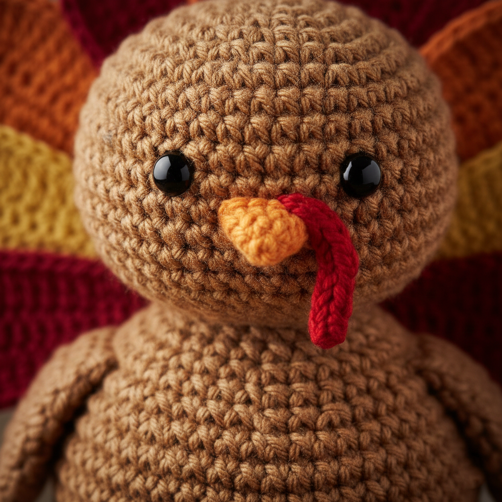 Amigurumi Turkey Crochet Pattern Beginner Friendly - Crochety