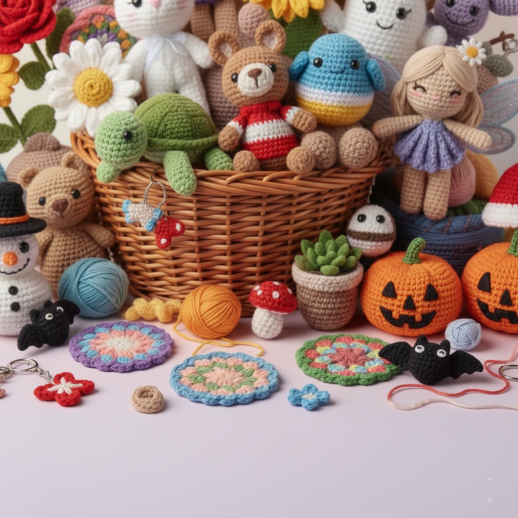 1100+ Amigurumi Crochet Pattern Bundle All in One Cute Animals.. - Crochety