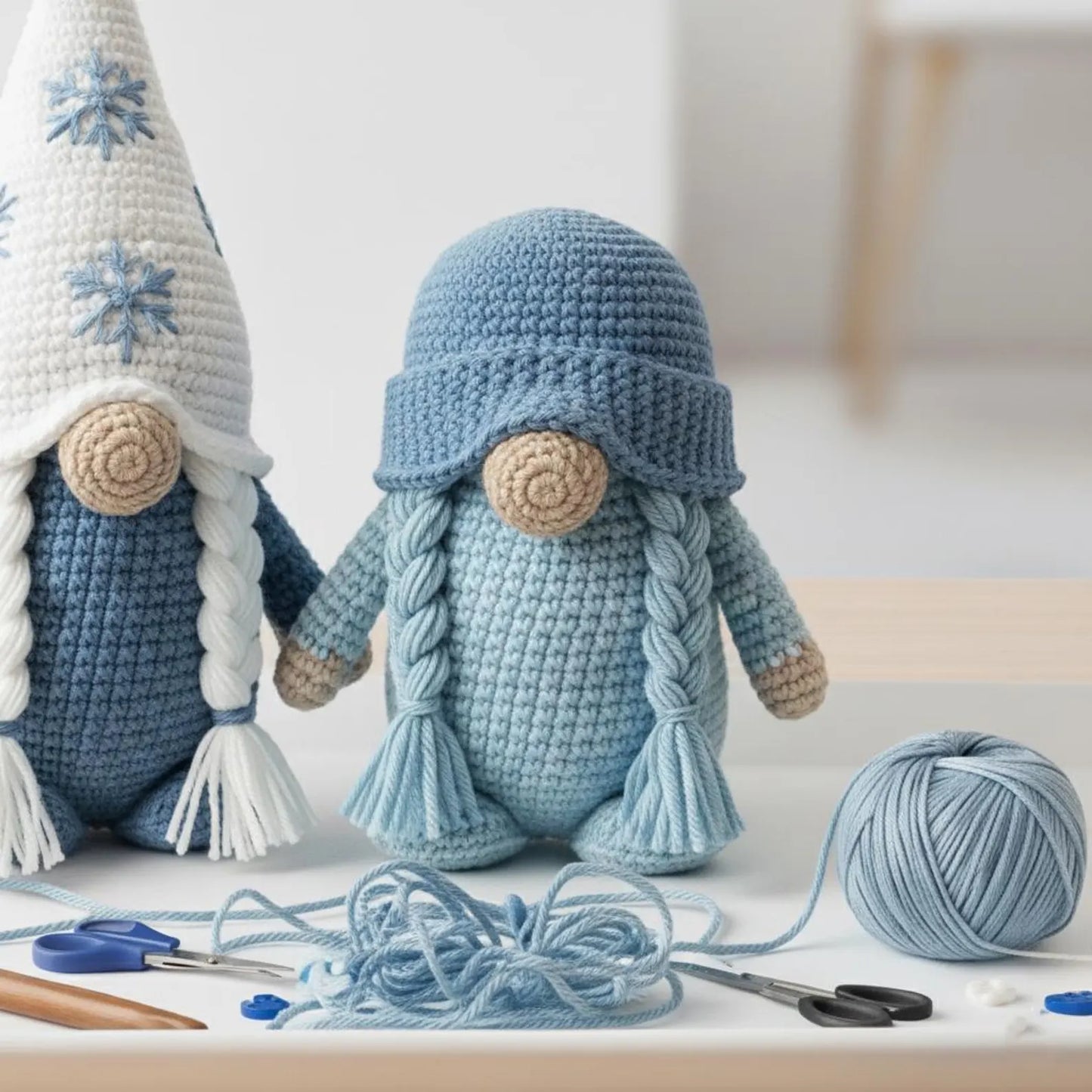 Gnome Amigurumi Crochet Pattern PDF Handmade - Crochety