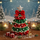 Christmas Holiday Tree Ruffled Amigurumi Crochet Pattern PDF - Crochety