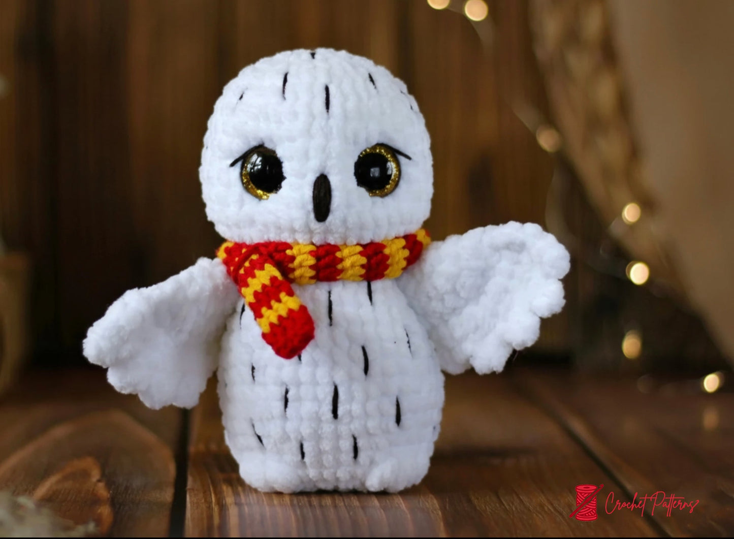Owl Snowy Amigurumi CROCHET PATTERN - Crochety
