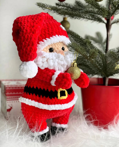 Santa Claus Amigurumi Pattern Crochet Christmas Magic - Crochety