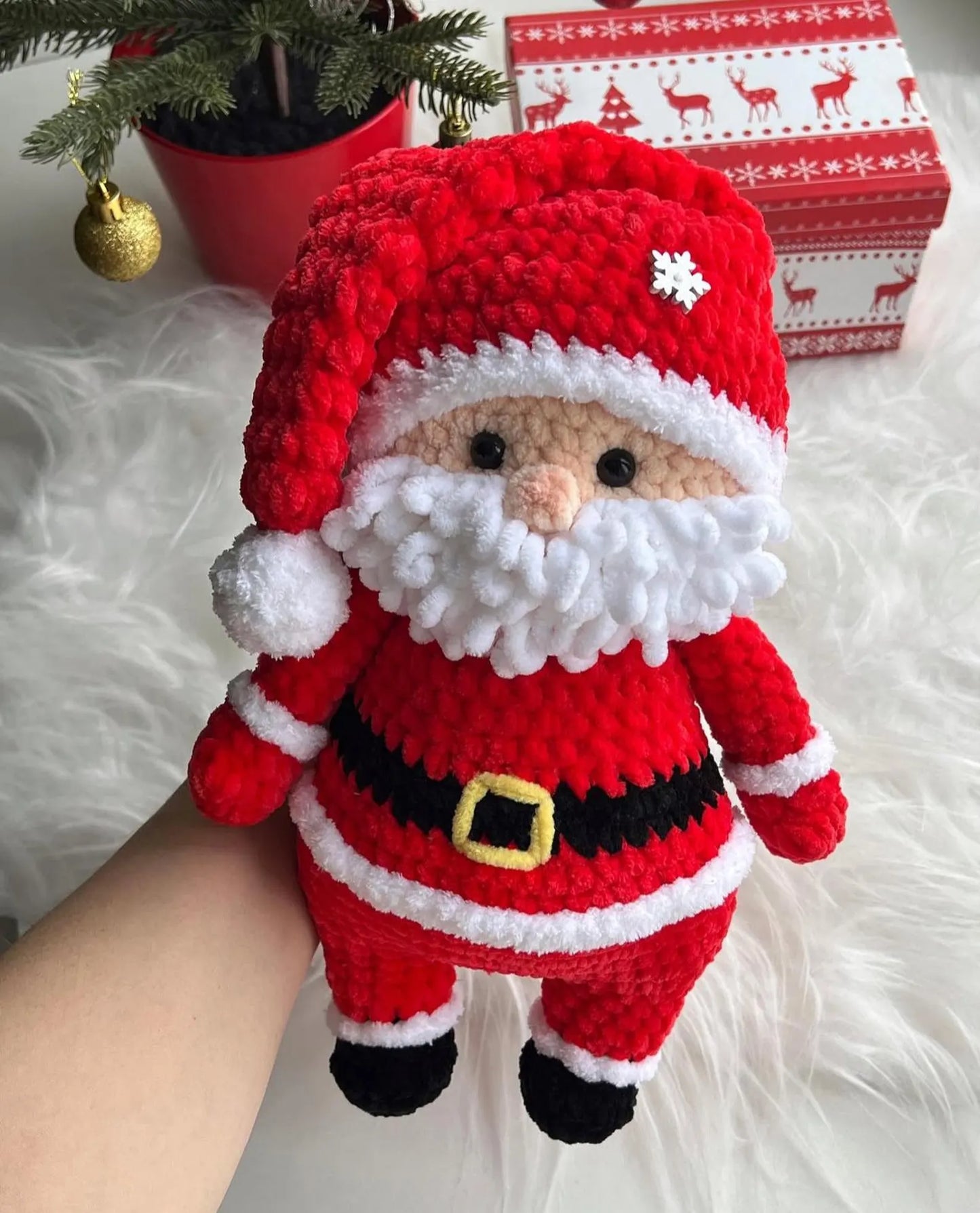 Santa Claus Amigurumi Pattern Crochet Christmas Magic - Crochety