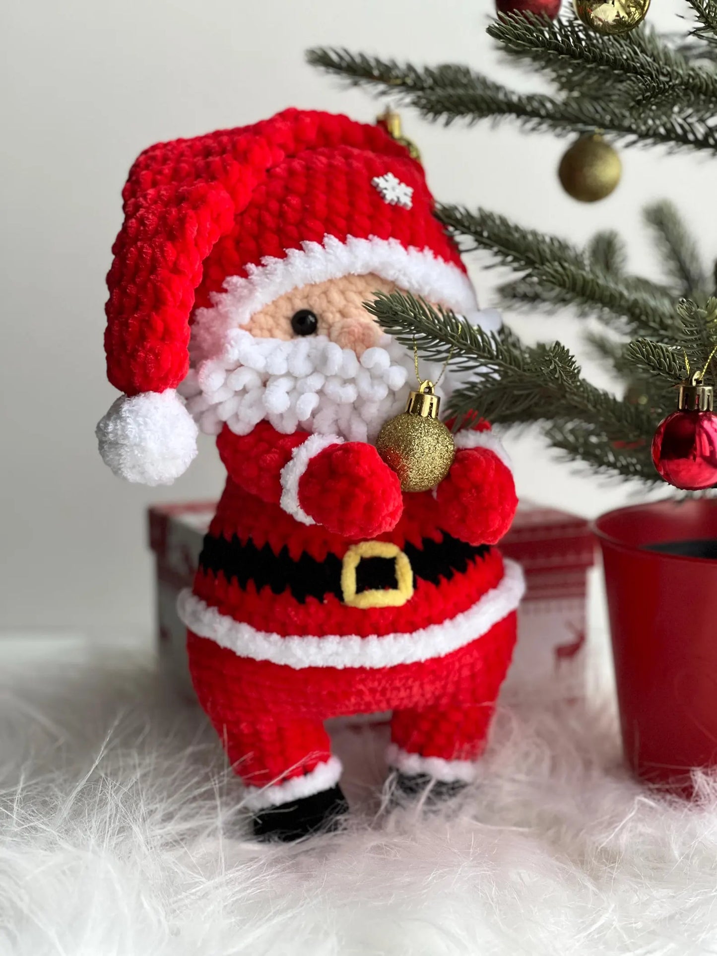 Santa Claus Amigurumi Pattern Crochet Christmas Magic - Crochety